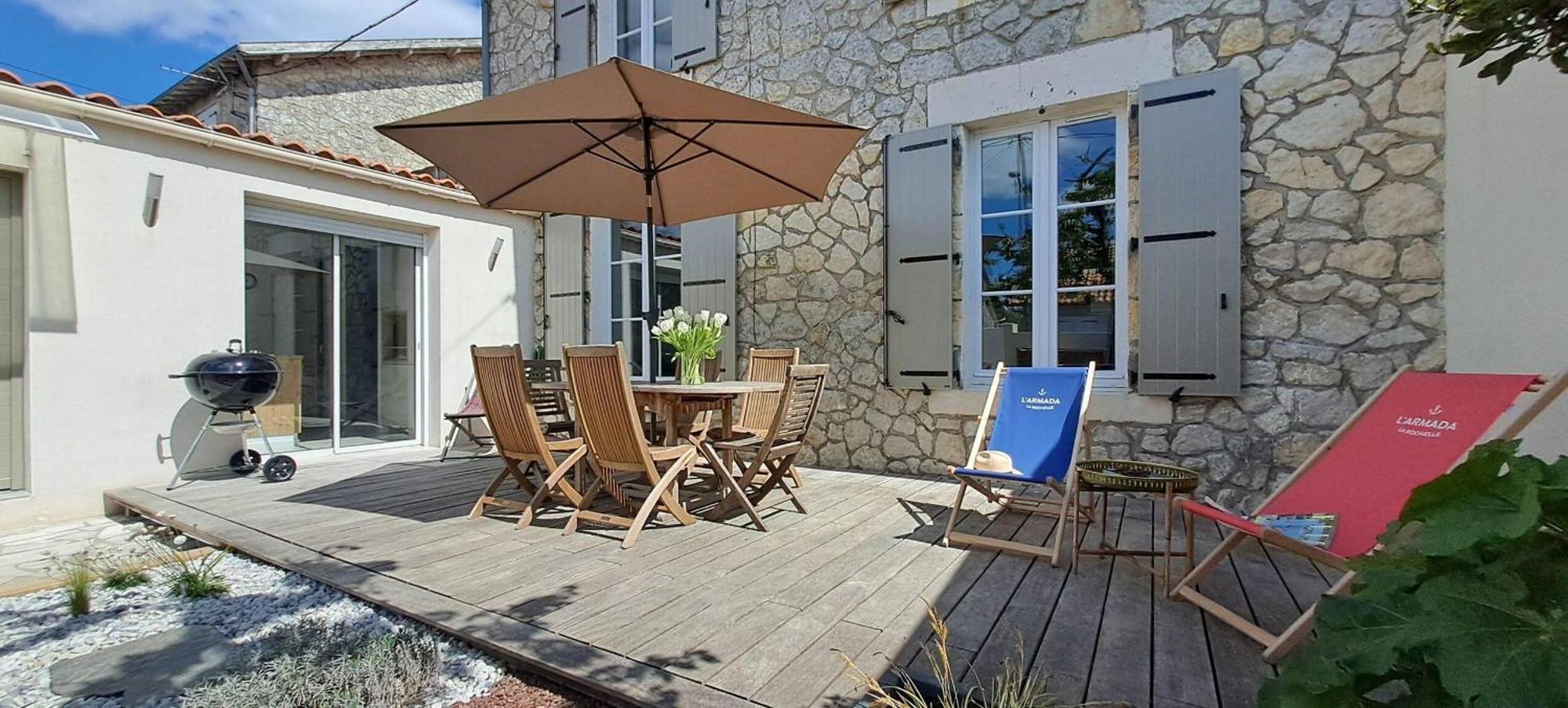 L Armada - Maison 3 Chambres - Terrasse Wifi La Rochelle  Ngoại thất bức ảnh